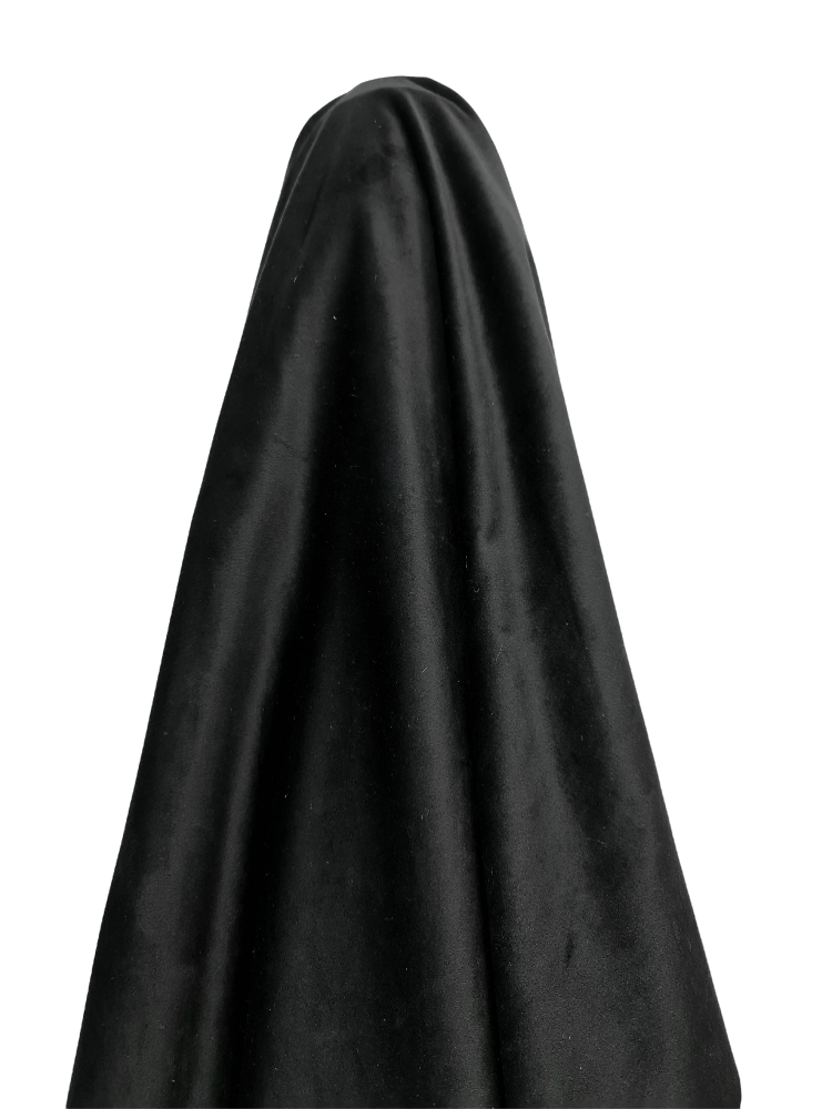 Material draperie catifea neagra